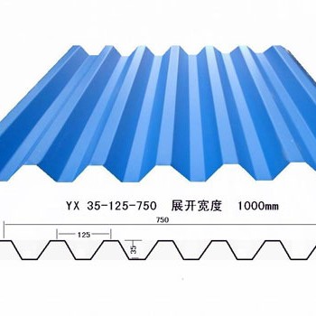750型建筑用彩涂壓型250GD350GD  